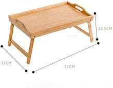 Tavolo da picnic all'aperto Tavolo portatile Portatile Tavolo portatile Tavolo portatile Natura Bamboo Semplice Computer Scrivania Pieghevole Regolabile per letto Divano Computer Stand Taccuino Tavolo