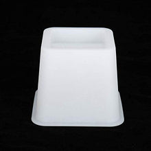 Yissone 4 Pezzi Rialzo Mobili 12X12 Cm Bianco Sicuro Durevole Divano Sollevatore per Poltrona Letto Divano Ampio Bordo Inferiore Aumentare Strumento di Sollevamento