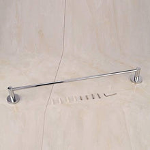 ZXPAG Portasciugamani da Parete, Portasciugamani da Parete Porta Salviette da Bagno Bath Porta Asciugamani PortaAsciugamano Singola Barra Porta Asciugamani - Stainless Steel 80CM