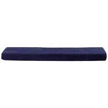 EREAL Le Cinghie Antiscivolo Rimuovono I Cuscini in Spugna da Banco,Cuscini Lunghi Rettangolari-Blu 30 * 200 * 5cm