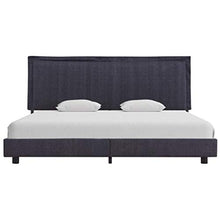 Festnight Giroletto in Tessuto, Struttura per Letto 160x200 cm Grigio Scuro