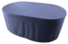YULIAN gbdPirate Premio acquisto mobili da Giardino Copertura Copertura all'aperto 240x115x75 cm Tavolo Ovale e Sedia Polvere Patio Coperto Impermeabile 600D Oxford Antracite Materiale