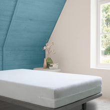 Tural - Fodera coprimaterasso con cerniera. Spugna 100% cotone. Matrimoniale 160x190/200cm