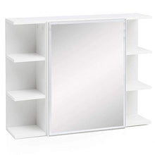 WOHNLING Wl5.754 Armadietto Pensile in Legno, Bianco, 80 x 64.5 x 20 cm