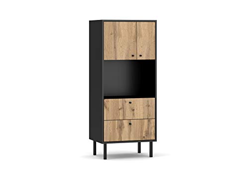 3xEliving Bewer cassettiera moderna in stile legno