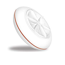 YUEBAOBEI Lavatrice A Turbina Creativa, Mini Macchina per La Pulizia della Lavanderia Portatile USB, con Contagocce d'Acqua Turbo, Lavatrice per Lavanderia Ad Alta Frequenza 2 in 1,1