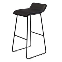 LIYIN-Sedie Sedia da Pranzo Sgabelli Alti Sgabelli da bancone Sgabelli da Bar Moderni Seduta Imbottita in Ecopelle e poggiapiedi in Metallo, 65 cm / 70 cm / 75 cm