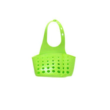 MAGT Cestello Portaoggetti da Cucina, Cestello Cucina Borsa da Cucina Regolabile in Spugna Borsa Portaoggetti Cestino Portaoggetti Bagno Portaoggetti(Verde)