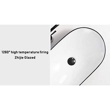LTINN Lingotto in Stile Europeo, bancone da appoggio Artistico, Contenitore in Ceramica per lavandino del Bagno con lavabo a Mano
