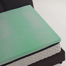 Topper, sovra materasso RIGIDO, correttore ortopedico materasso in BIOGREEN Alto 6 cm, tessuto anallergico sfoderabile, 4 lati in ARGENTO - ORTOPEDIC matrimoniale 160x190