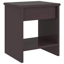 vidaXL Comodini 2 pz Marrone Scuro 35x30x40 cm in Pino Massello