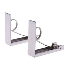 dongguan NUEEUDD Clip per tovaglie 2 Pezzi Clip per tovaglia in Acciaio Inossidabile Supporto per Morsetto Design a Molla per Picnic