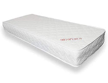 Europrimo Materasso Signolo Ortopedico a Molle Bonnel Misura 80x190 Alto 20 CM Anallergico, Antiacaro, Traspirante Made in Italy
