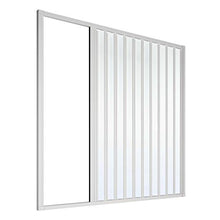 Yellowshop. - Box Vasca in PVC per nicchia con Anta Estensibile a Soffietto H150 Modello Mary (Cm 180)