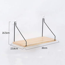 &ripiano di stoccaggio Mensola, Solid partizione tavola da stiro in legno Camera Tv Wall Hanging bagagli a ripiani for la casa e la decorazione del salone di archiviazione Mensola Scaffale di finitura