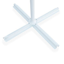 Ombrellone decentrato da Giardino Bianco Diametro 3m (ombrellone Bianco e palo Bianco)