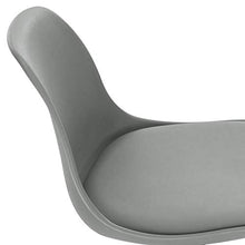 EUGAD Sgabello da Bar Moderno Sgabello Alto con Schienale in Simipelle Sedia Alta da Cucina Regolabile Girevole Grigio 0650BY-1