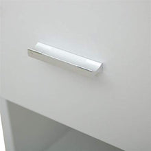 LICHUAN Tavolo da Comodino Bianco Comodino da Comodino Tavolino Slim End Table con cassetto e ripiano per stoccaggio per Soggiorno Camera da Letto