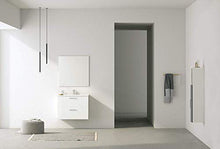 Randalsa Mobile Nexo 80 cm | Bianco | 81 x 81 x 46 cm | Mobile con 2 cassetti + lavabo in Ceramica