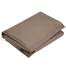 HERCHR Fodera per Altalena da Patio, Cuscino per Sedile Altalena a 3 posti per Giardino Esterno, 150 x 50 x 10 cm(caffè)