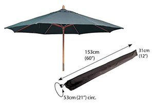 Bosmere, Custodia per ombrellone, di Grandi Dimensioni, NP061. Colore: Grigio