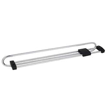 New Lon0167 Armadio guardaroba In primo piano per efficacia affidabile la casa in metallo a scomparsa Estraibile per asta guida Tono argento lunghezza 500mm(id:5f7 fd d3 380)
