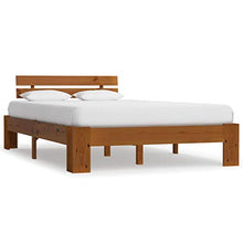 SKM Giroletto Marrone Miele in Legno Massello di Pino 140x200 cm (25.52kg)