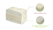 Futon in cotone con 10 cm di lattice, 140x200x14 cm
