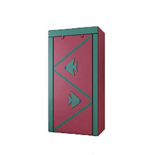 JJZXT Semplice Tubo Armadio Panno Cabinet Acciaio Bold Telaio di Rinforzo Assemblea Individuale Steel Large Student Armadio (Color : CS3)