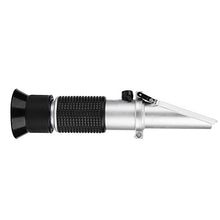 Oumefar Tester antigelo Rifrattometro antigelo Tester antigelo a glicole con manopola di calibrazione Manuale per Motori automobilistici