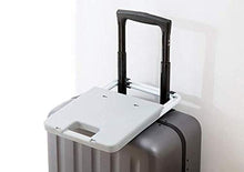 Tuker]Home Kitchen Indoor Multifunzionale Portatile Pieghevole Comodo Sgabello Salvaspazio Plastica Bagno Doccia Sedia (Grigio Chiaro)