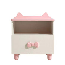 LICHUAN Tavolino comodino comodino con cassetto e comodino aperto per riporre il comodino, minicomodino minimalista mobili da montare