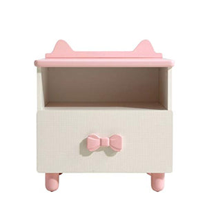 LICHUAN Tavolino comodino comodino con cassetto e comodino aperto per riporre il comodino, minicomodino minimalista mobili da montare