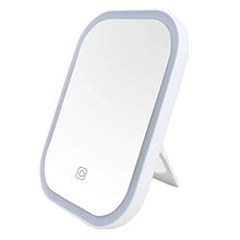 Specchio a LED da Parete Specchio per Trucco a LED Regolazione dell'angolo a 90 ° Design di Ricarica Controllo Touch Touch Design a Parete Specchio a LED