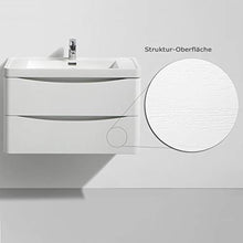 Mobile da bagno SMILE 800 - giglio bianco - Senza specchio, Senza colonna sospesa, Senza colonna sospesa