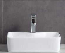 Lavabo da appoggio in ceramica, piccolo, ovale, colore bianco, 40,5 x 33 x 14,5 cm