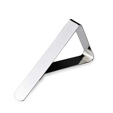 Nv Wang Tovaglia Clip in Acciaio,Ganci Fermatovaglia da Giardino Morsetti Tovaglia in Acciaio Inossidabile per Outdoor Picnic Party (24 Pz, Argento)