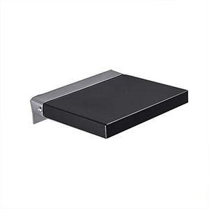 Sgabello Pieghevole all'Ingresso, Scarpe Che Cambia, Scarpe sulla Porta, Sedile a Muro, Due Stili Pieghevoli e Due Colori, Materiale in Pelle Resistente (Color : Black Down)