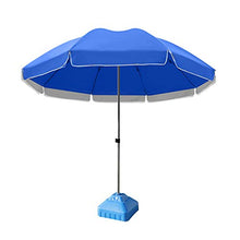 JPENG Ombrellone da Giardino Ombrellone Rotondo Outsunny Ombrellone Parasole da Esterno per Il Cortile, Tavolo, Mercato, Giardino, Terrazza e Piscina,Base Inclusa