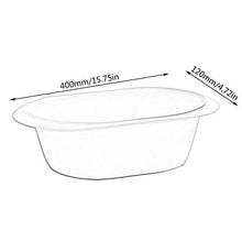 Lavabo Rettangolare Dynamovolition Lavabo per Uso Domestico Piede in Schiuma Lavabo da Cucina Addensato Portatile Lavabo da Viaggio