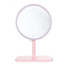 Specchio per Il Trucco Specchio per Trucco USB Flessibile Portatile Base di Archiviazione Dimmerabile con Tocco Leggero A LED Specchio per Il Trucco da Viaggio Portatile