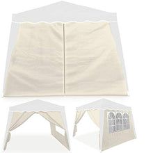 Deuba 2X Pareti Laterali per Gazebo Capri 3x3m Idrorepellente Pannelli per Padiglione Giardino
