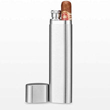 XZJJZ Singolo Cigar Humidor - Viaggi Portatile Fumare Idratante Cigar Box Cigar con Fiaschetta