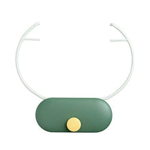 Fengyuanhong Lavabo Parete Bathroom Lavandino Rack Impermeabile Pieghevole Libero di punzonatura Lavabo, Verde