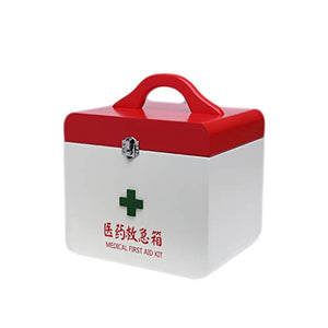 Medicine Chest Legno Medicina Box Salute Box Bambino Medicina Storage Box Box Car Big Medicine Box