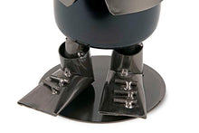 Brubaker Porta Bottiglia da Vino dal Raffinato Design spazzacamino - Scultura in Metallo con Biglietto d'auguri