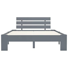 SKM Giroletto Grigio in Legno Massello di Pino 140x200 cm (25.52kg)