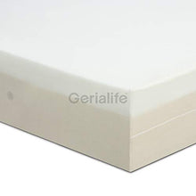 Gerialife Materasso geriatrico per Ospedale articolato 5 cm Viscoelastico | Copertura Sanitaria Impermeabile (80x190)