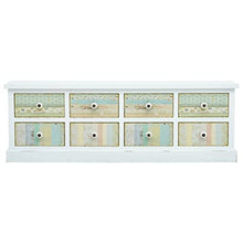Meuble TV avec tiroirs Blanc 120x30x40 cm MDF