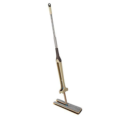 SSAYY Spray Mop Mop Autoportante Bifacciale Piatto Telescopico Comodo Manico Mop Strumento di Pulizia del Pavimento per Soggiorno Cucina Trasporto di Goccia